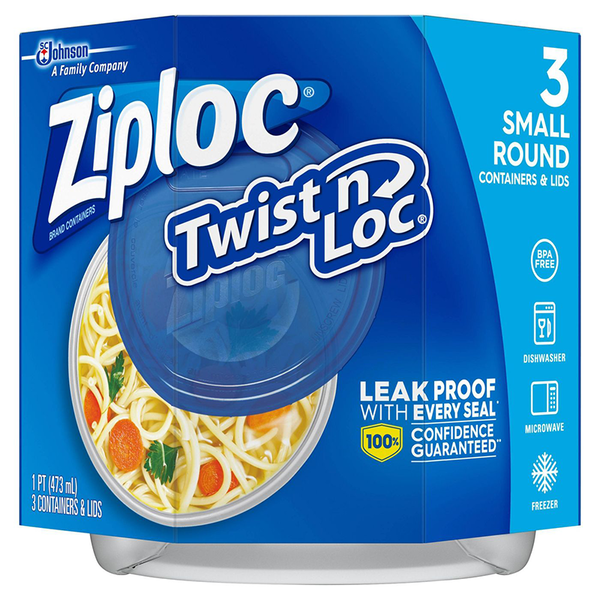 Ziploc® Twist 'n Loc® Containers