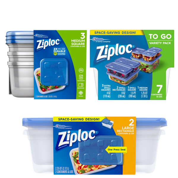 Ziploc Storage Containers Family Image