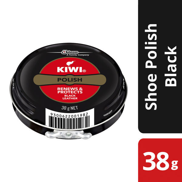 Kiwi® Shoe Polish Black Leather 38G | SC Johnson Professional