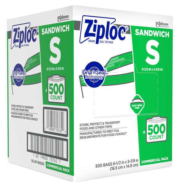 Sc Johnson Ziploc® Big Bags, Reclosable, 23-3/5 x 20, 3 mils