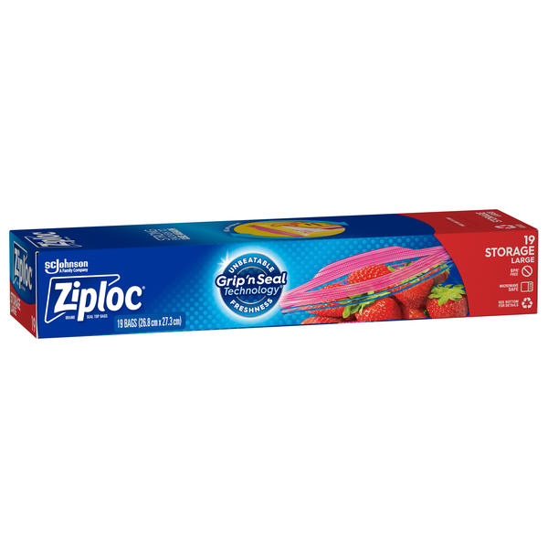 Ziploc Storage Bags for Clothes Flexible Totes for Easy and Convenient  Storage 1 Jumbo Bag  Walmartcom