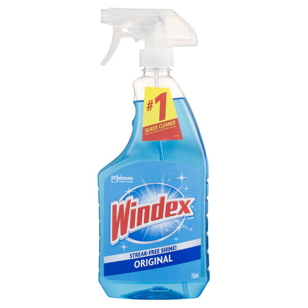 318217 Windex Glass Cleaner Original 750mL