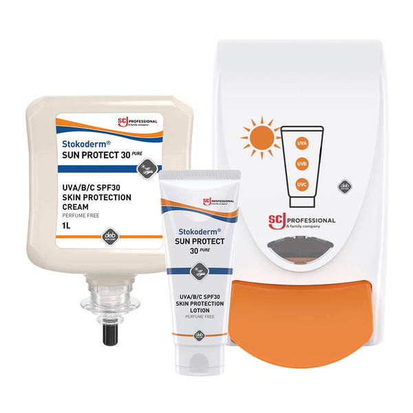 SPF 30 UV Skin Protection Cream for professional use