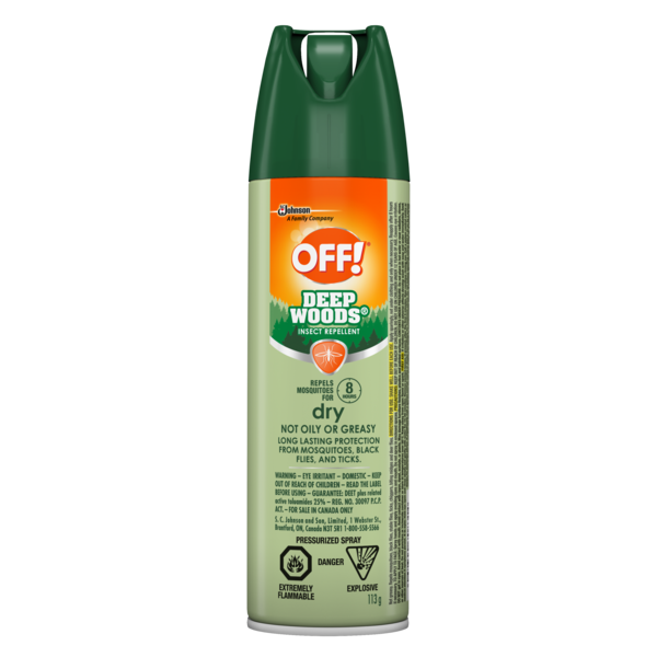 OFF!® Deep Woods® Insect Repellent - Aerosol | SC Johnson Professional