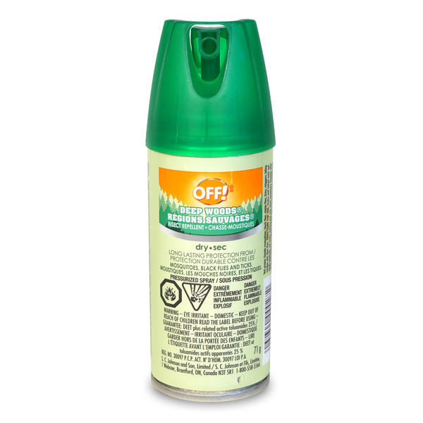 OFF!® Deep Woods® Insect Repellent Dry - Aerosol | SC Johnson Professional