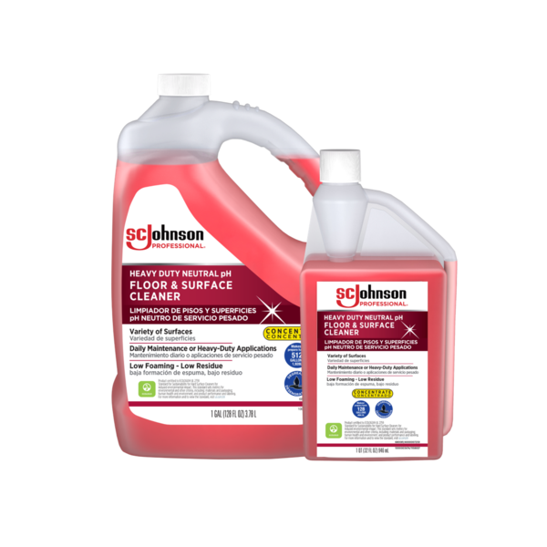 Neutral Floor Cleaner Gallon and Quart Grouping Image