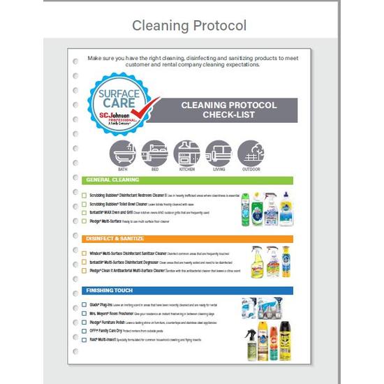 VRBO Cleaning Protcol