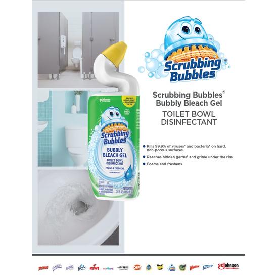 Scrubbing Bubbles Toilet Bowl Cleaner PI Sheet