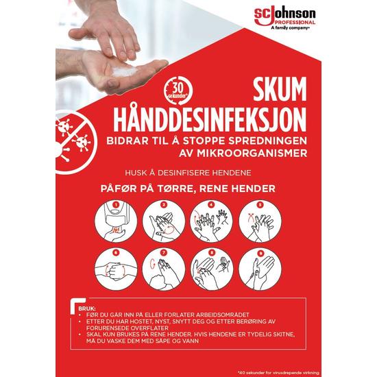 guide til hånddesinfeksjon