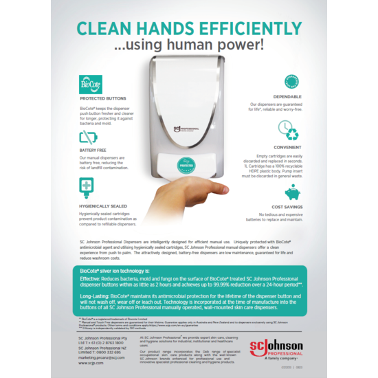 Clean Hands Efficiently Flyer