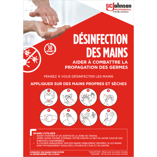 Protocole A4 - Désinfection des mains 