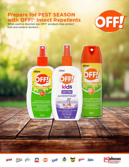 OFF! Product Range (ANZ)