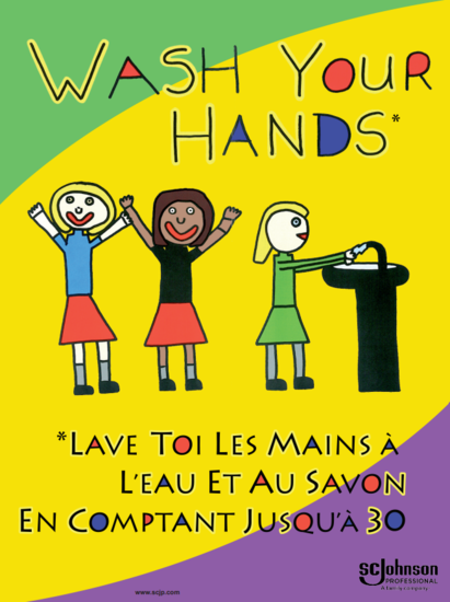 Poster - wash your hands