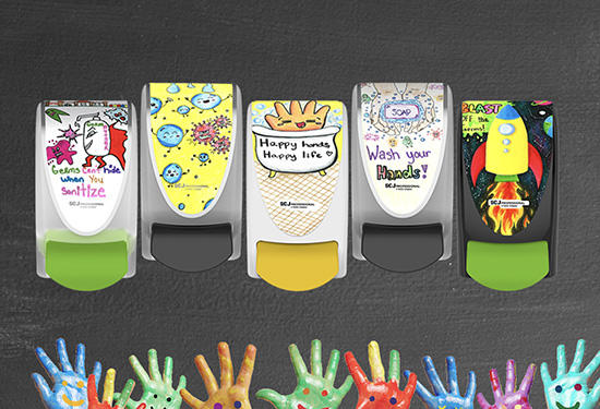 Happy Hands Contest Dispensers